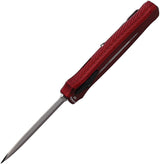 Piranha Knives Auto Rated-X OTF Red