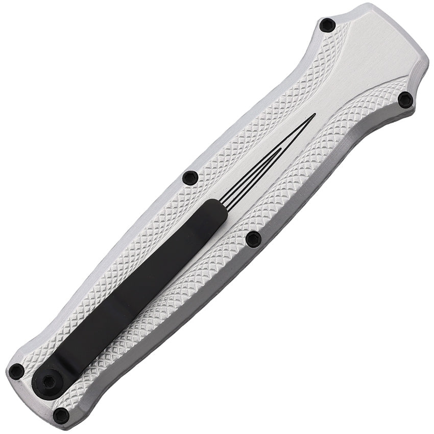 Piranha Knives Auto Rated-X OTF Silver