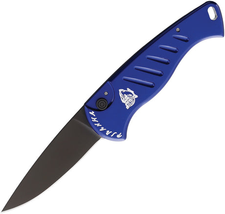 Piranha Knives Auto Fingerling Button Lock