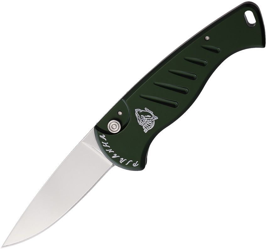 Piranha Knives Auto Fingerling Button Lock