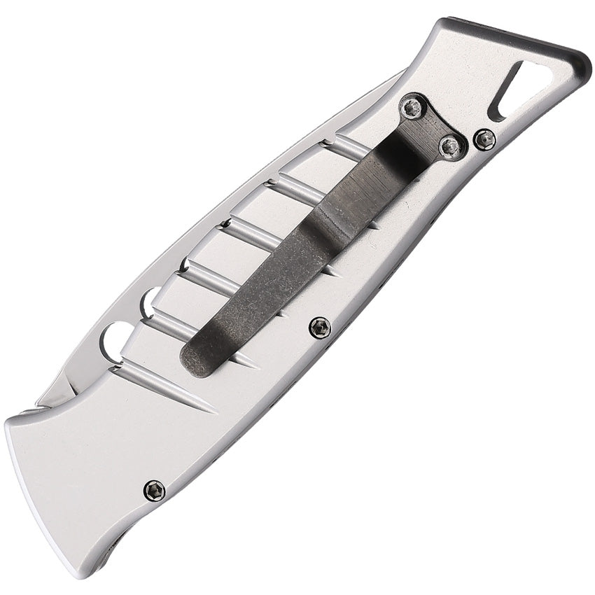Piranha Knives Auto Amazon Button Lock Slv