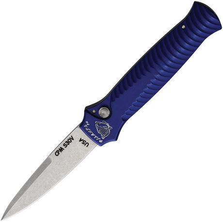 Piranha Knives Auto Miniguard Button Lock