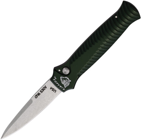 Piranha Knives Auto Miniguard Button Lock