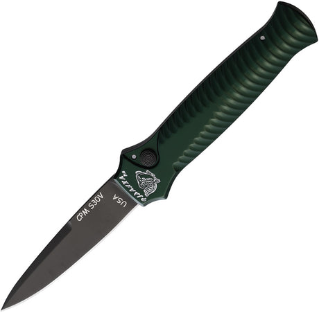 Piranha Knives Auto Miniguard Button Lock