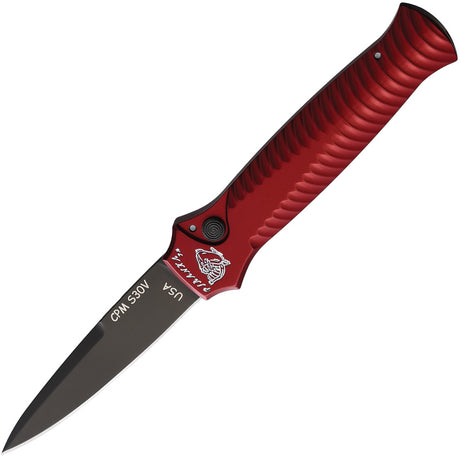 Piranha Knives Auto Miniguard Button Lock