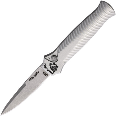 Piranha Knives Auto Miniguard Button Lock