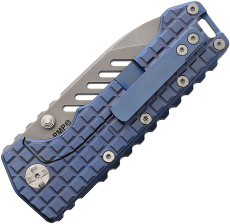 PMP Knives Kodiak Framelock Blue