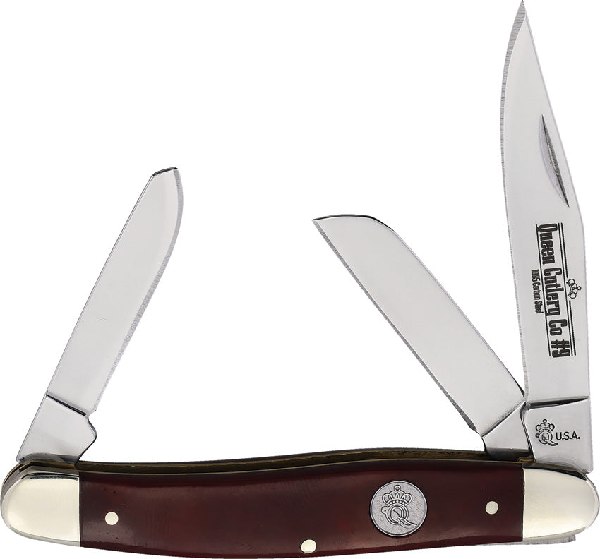 Queen Stockman Red Smooth Bone