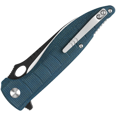 QSP Knife Locust Linerlock Blue