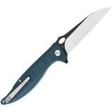 QSP Knife Locust Linerlock Blue