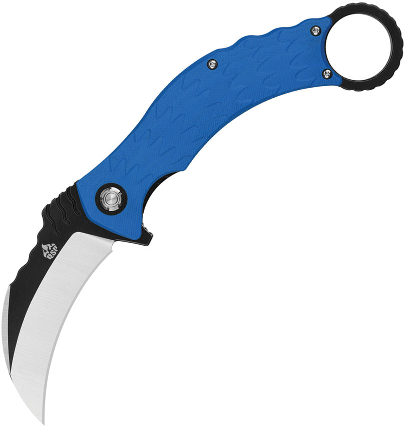 QSP Knife Eagle Karambit Linerlock Blue