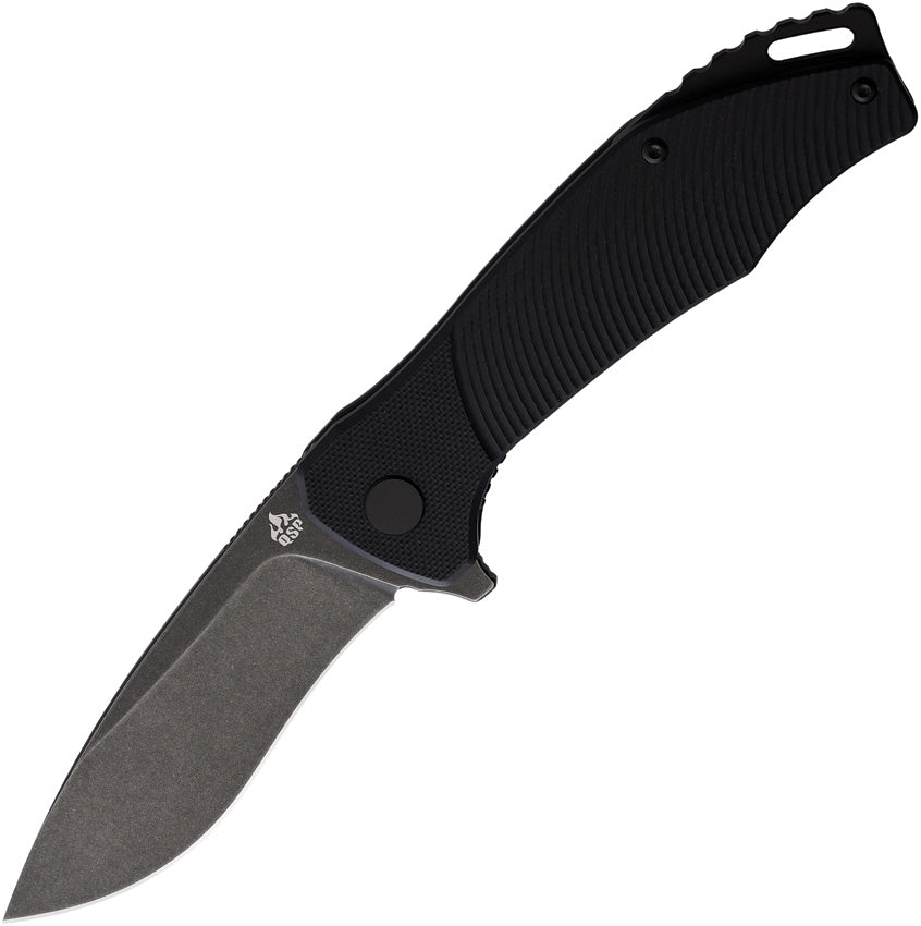 QSP Knife Raven Linerlock Black SW