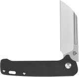 QSP Knife Penguin Slip Joint Black G10
