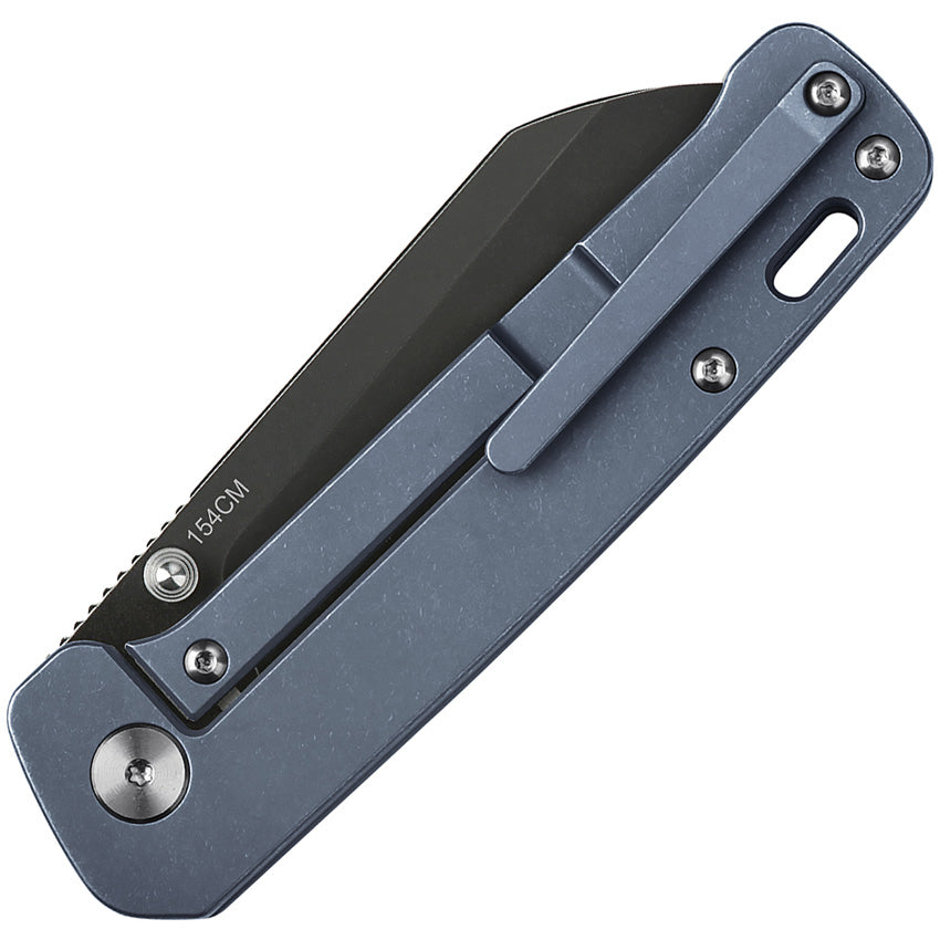 QSP Knife Penguin Linerlock Ti Blue