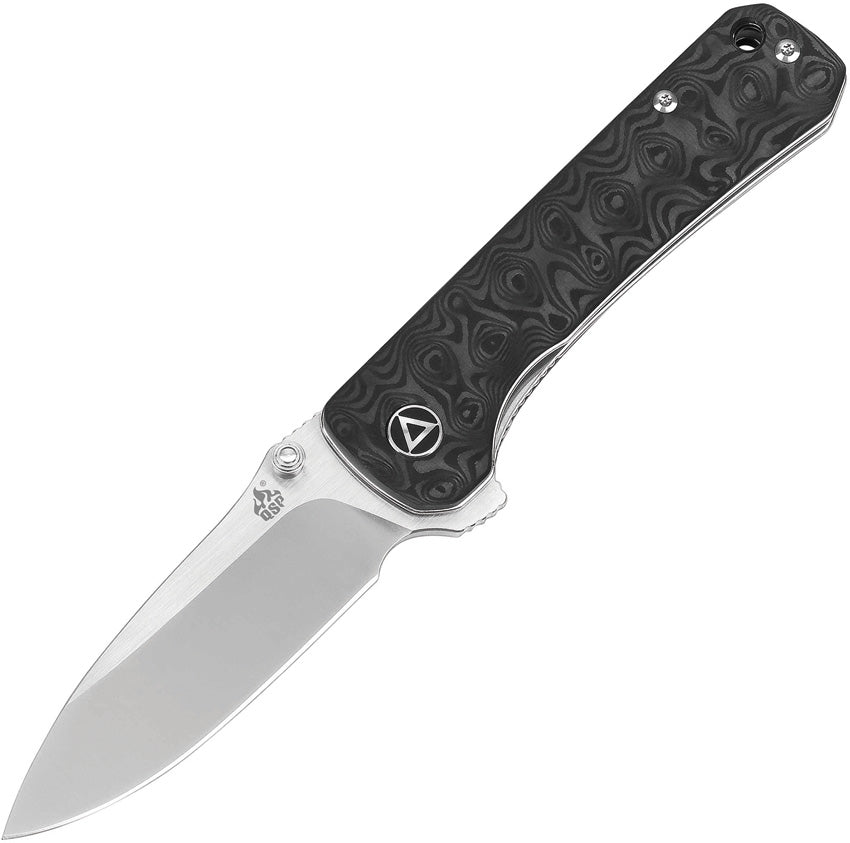 QSP Knife Hawk Linerlock Carbon Fiber