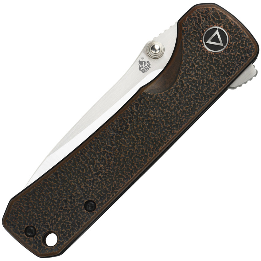 QSP Knife Hawk Linerlock Copper