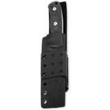 QSP Knife Bison Fixed Blade Black