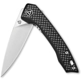 QSP Knife Leopard Linerlock CF