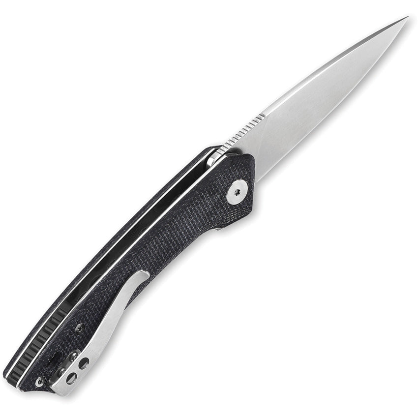 QSP Knife Leopard Linerlock Black