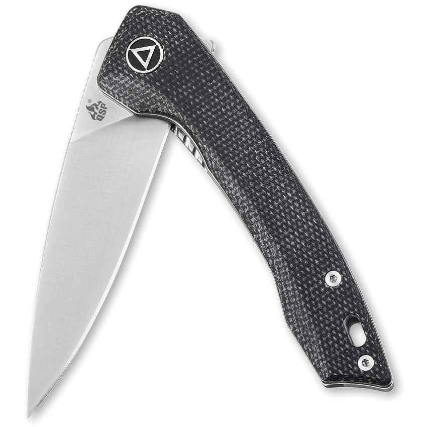 QSP Knife Leopard Linerlock Black