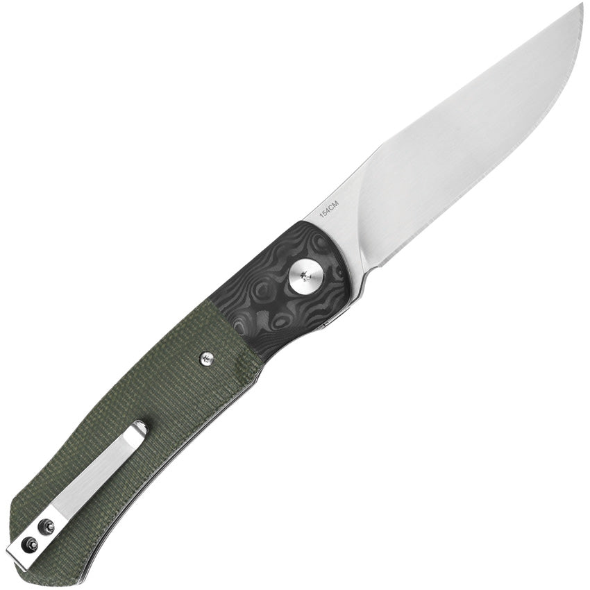 QSP Knife Gannet Linerlock Green