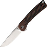 QSP Knife Osprey Linerlock Copper