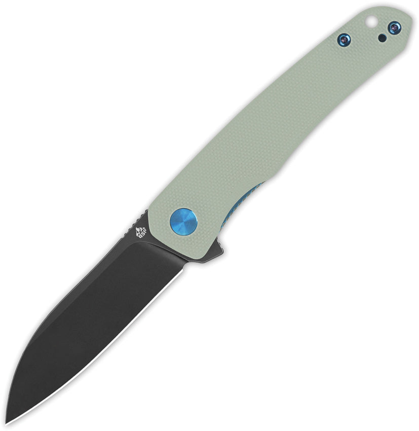 QSP Knife Otter Linerlock Black Jade