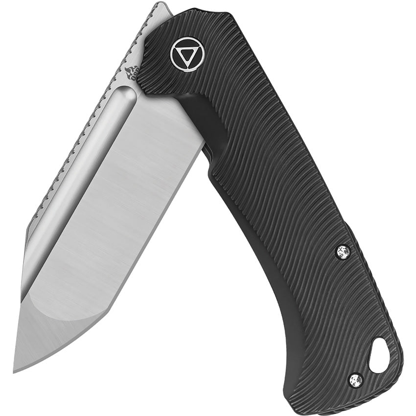 QSP Knife Rhino Framelock Satin Black