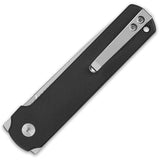 QSP Knife Lark Linerlock Black G10