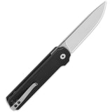 QSP Knife Lark Linerlock Black G10