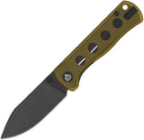 QSP Knife Canary Linerlock Black Ultem