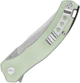 QSP Knife Walrus Linerlock Jade