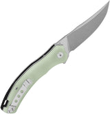 QSP Knife Walrus Linerlock Jade