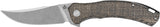 QSP Knife Walrus Linerlock Burlap