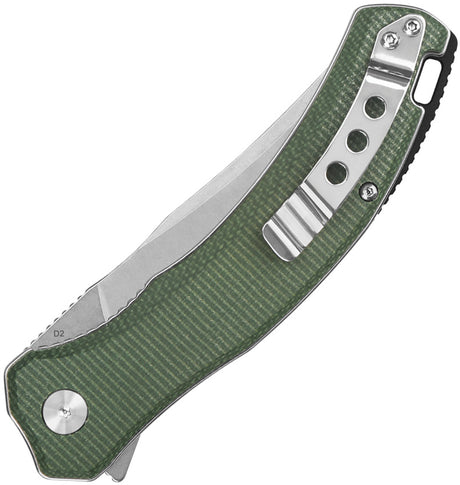 QSP Knife Walrus Linerlock Green