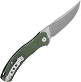 QSP Knife Walrus Linerlock Green