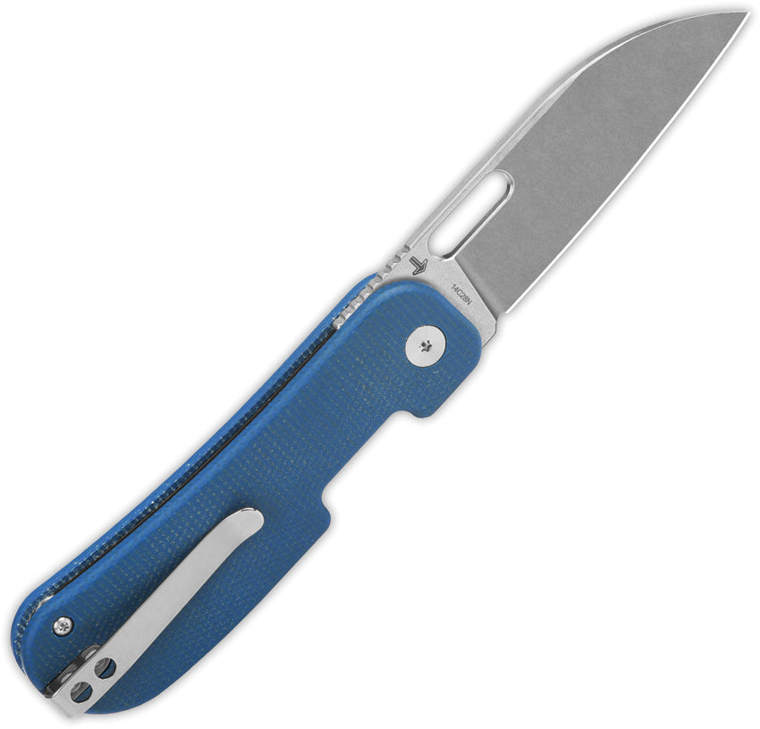 QSP Knife Variant PE Linerlock Blue