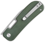 QSP Knife Variant PE Linerlock Green