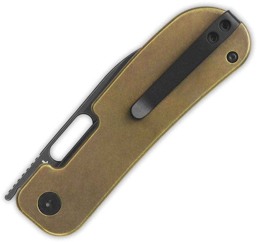 QSP Knife Variant PE Linerlock Bronze