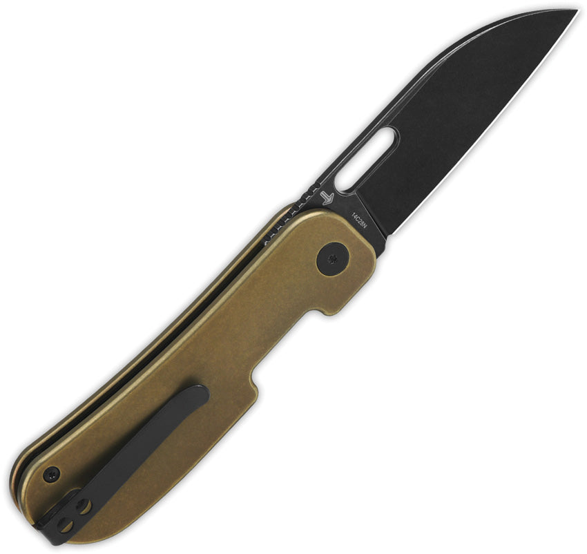 QSP Knife Variant PE Linerlock Bronze