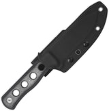 QSP Knife Canary Fixed Blade Black