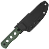 QSP Knife Canary Fixed Blade Green BSW