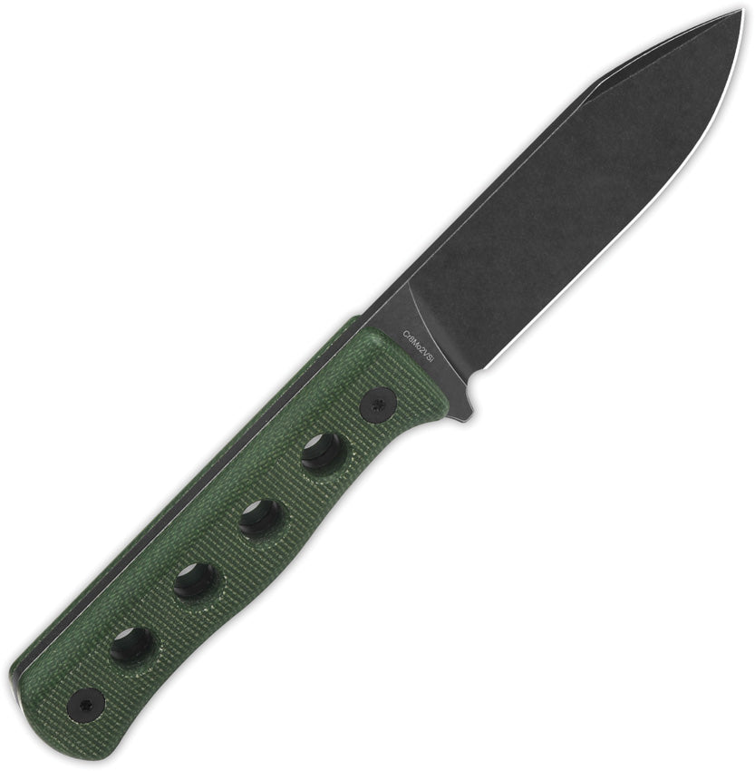 QSP Knife Canary Fixed Blade Green BSW