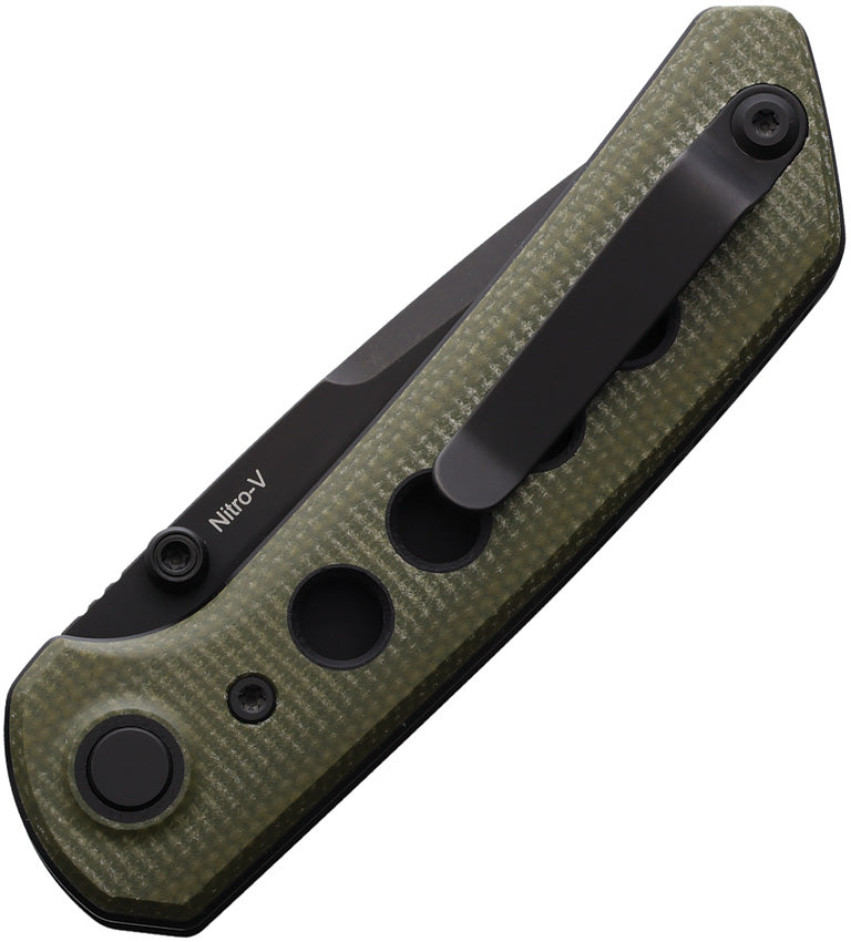 Reate Knives PL-XT Pivot Lock Green PVD