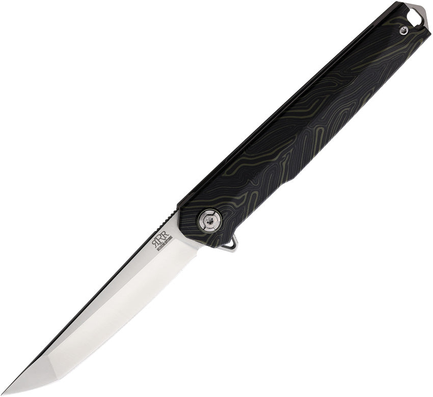 Rough Ryder Reserve Linerlock Tanto Black/Green