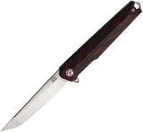 Rough Ryder Reserve Linerlock Tanto Black/Red