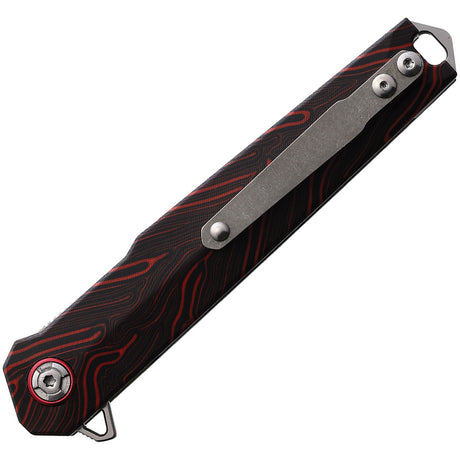 Rough Ryder Reserve Linerlock Tanto Black/Red