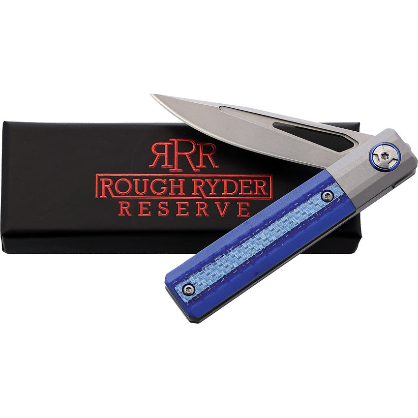 Rough Ryder Reserve Framelock Blue CF