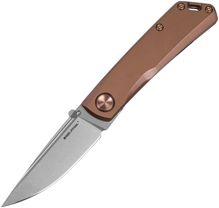 Real Steel Luna Eco Framelock Bronze