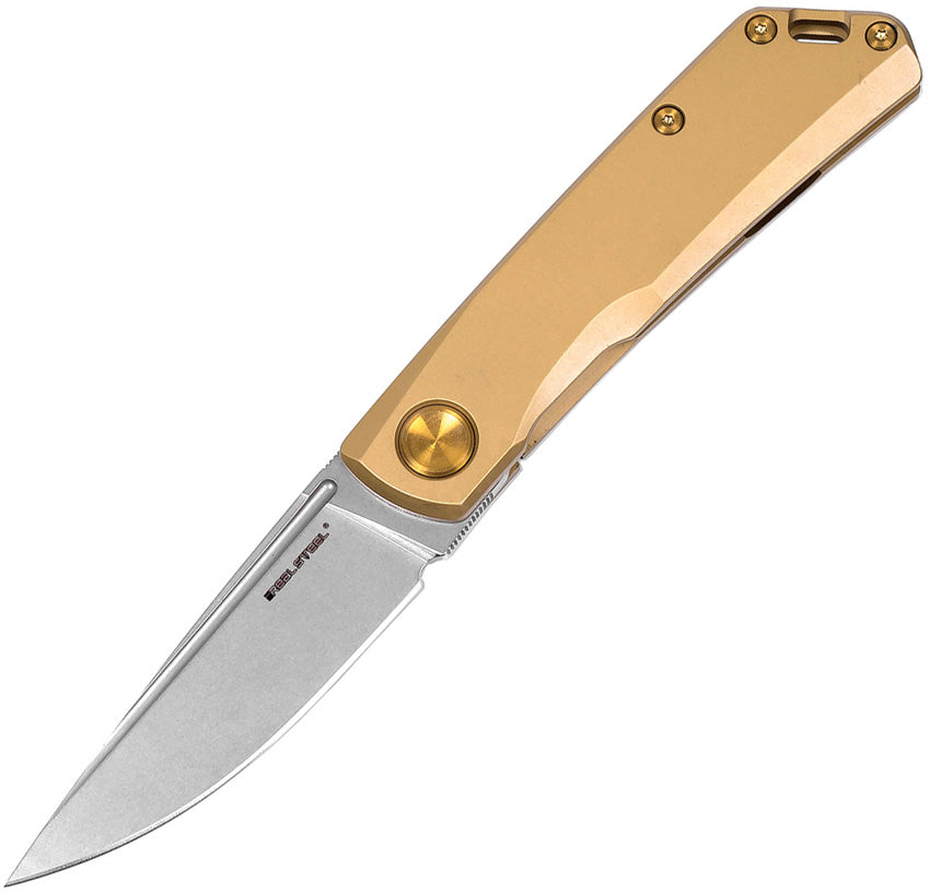 Real Steel Luna Eco Framelock Gold